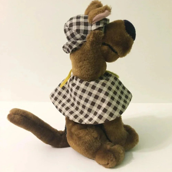 Cartoon Network Scooby Doo Dog Detective Hat Cape 11 Inch Stuffed Animal Plush - Picture 3 of 16